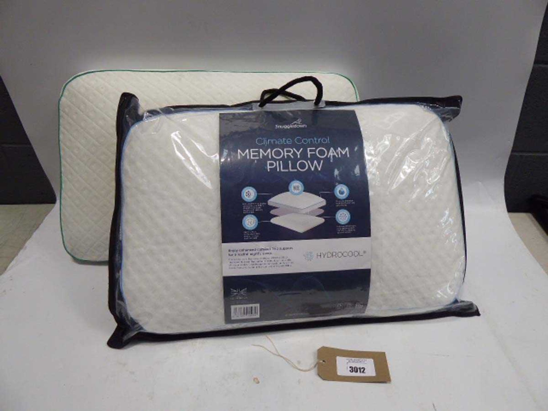 +VAT 2x Snuggledown Memory Foam PIllows
