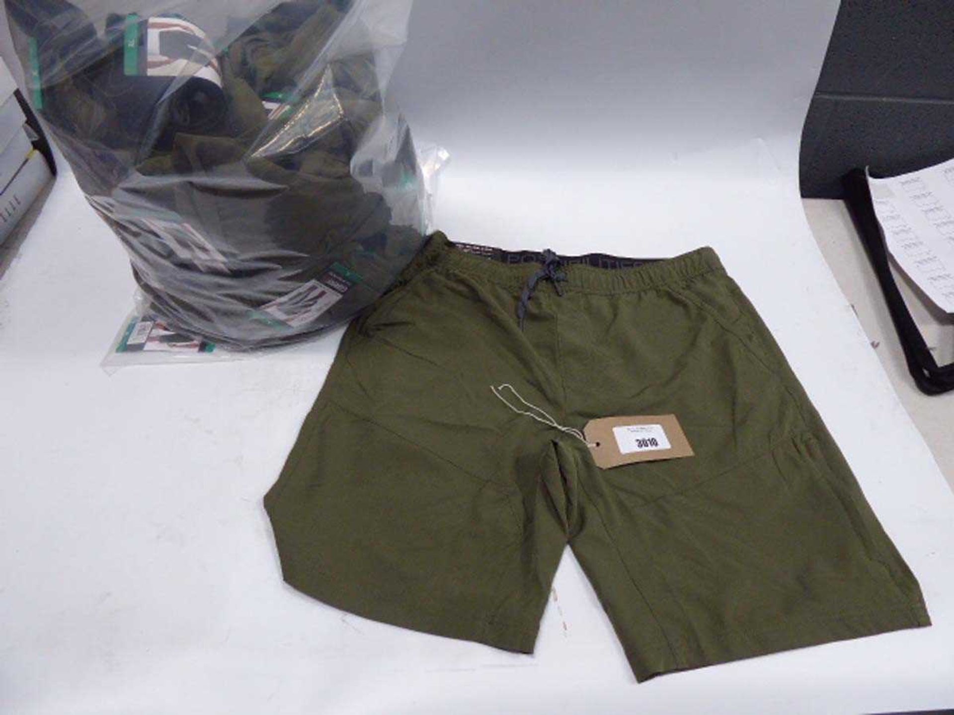 +VAT A bag containing Men's Gerry Green Shorts in various sizes