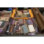 3 boxes containing quantity of Bibles and hymn books