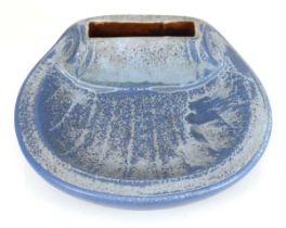 Gunnar Nylund (1904-1997) for Rorstrand, a 1940's Swedish pottery ashtray of circular scallop