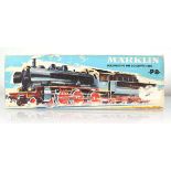 A Marklin HO gauge 3098 steam loco and tender, boxed