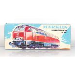 A Marklin HO gauge 3075 V160 diesel loco, boxed