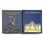 Lewis Caroll : Alice's Adventures in Wonderland, C.1940. Qto. Hb. Original blue cloth binding with