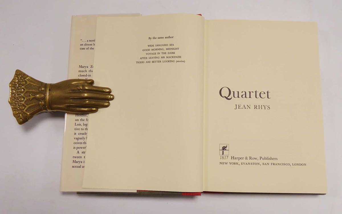 Jean Rhys : Quartet, 1957. 1st. U.S. Edition; Good Morning Midnight, 1967; After Leaving Mr - Bild 2 aus 3