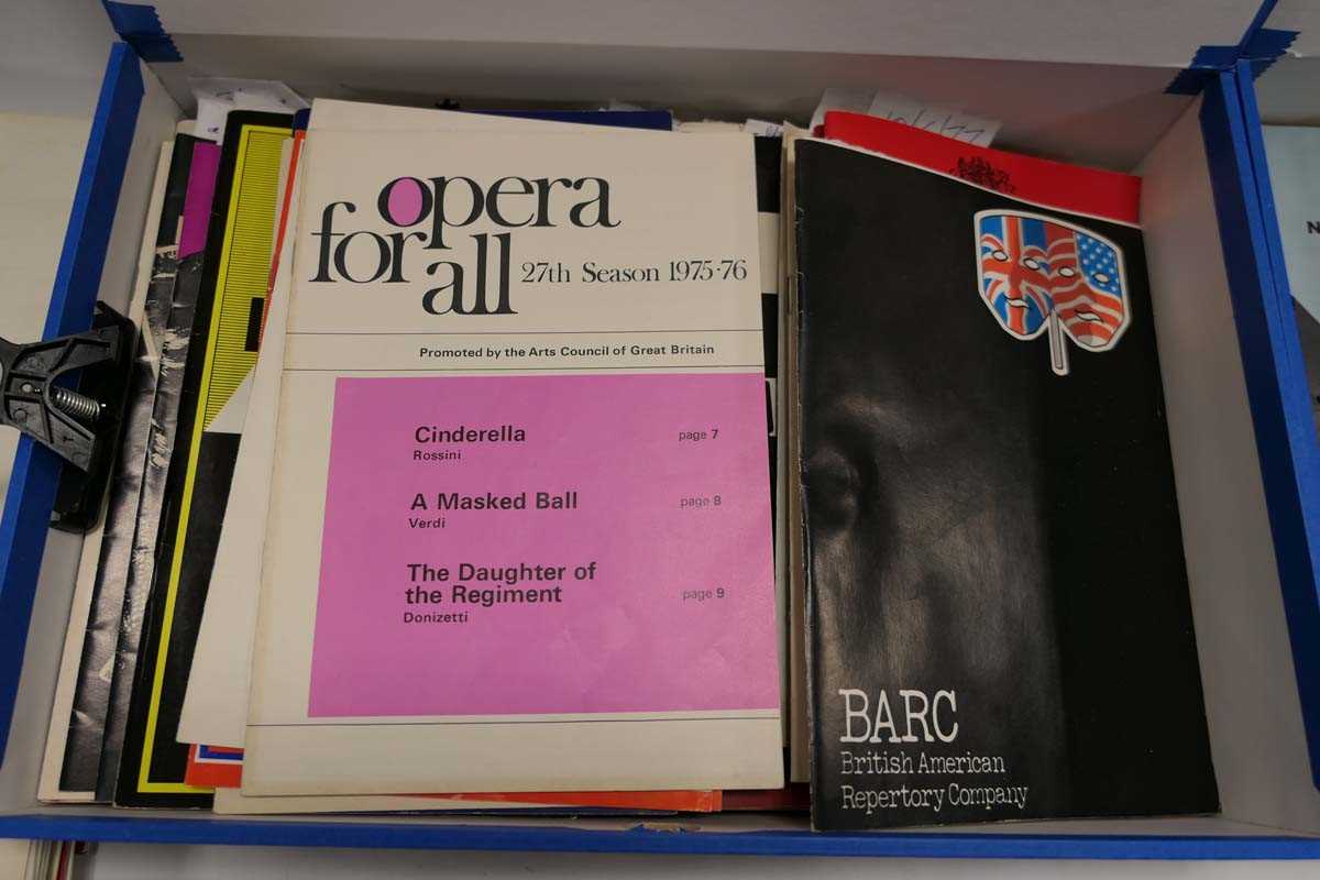 Opera, Orchestral and Theatre. An Archival Collection of original Programmes ranging in date from - Bild 2 aus 7