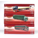 Three limited edition Corgi Hauliers of Renown models:CC14022 Volvo FH livestock transporter - RI