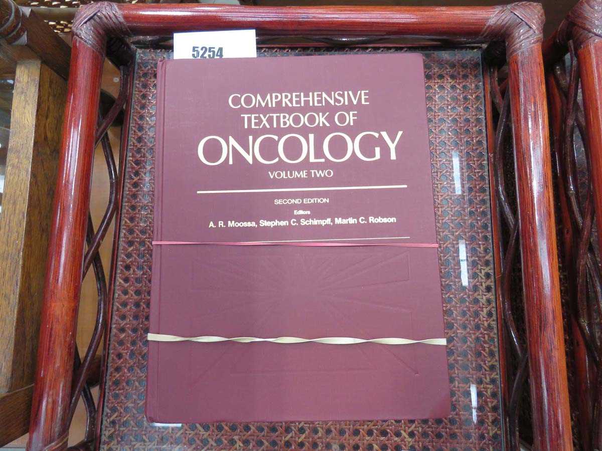 Moossa A., Schimpff S. & Robson M. ( Editors ) : Comprehensive Textbook of Oncology, 1991. 2nd.