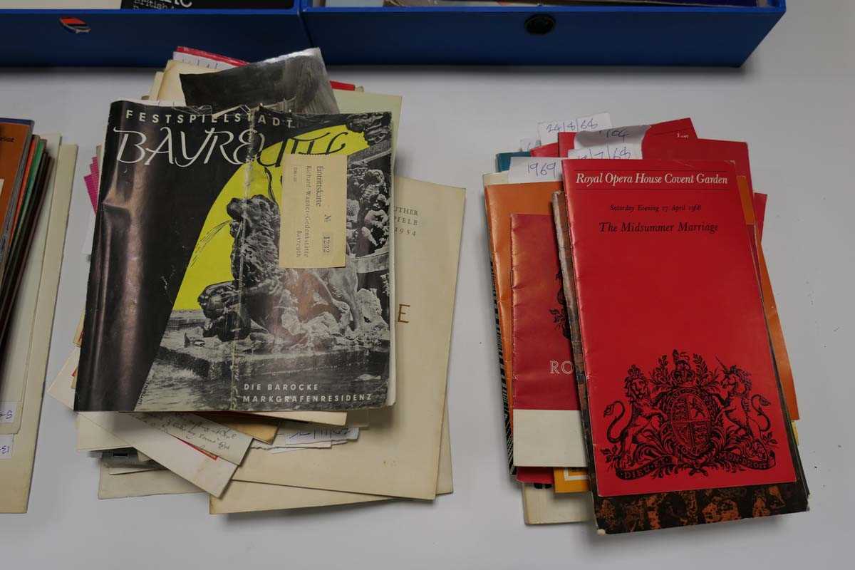 Opera, Orchestral and Theatre. An Archival Collection of original Programmes ranging in date from - Bild 3 aus 7