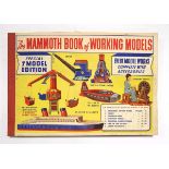 Mammoth Book of Working Models, C.1935. Qto. Landscape Hb. book with colour illustrated covers and
