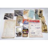 An Archive consisting of books, RAF pilot training notes and a variety of related ephemera including
