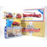 Six Corgi Classic emergency service vehicles comprising:97321 American Lafrance aerial ladder