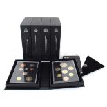 Four Royal Mint United Kingdom collectors edition proof coin sets, 2013-2016, all boxed (4)