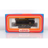 A Marklin HO gauge 3145 diesel shunter loco, boxed