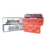 Two DJH OO gauge loco kits comprising:LNER 4-4-0 Pollitt engine and tener andBR Class 439 0-4-4 tank
