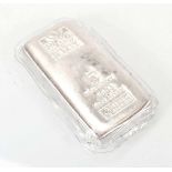 A Republic Metals Corporation 5 ounce 0.99 9 silver ingot