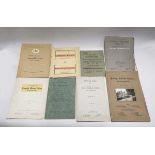 Original Early 20th.C. Estate, Farm & House Sale Auction Catalogues including: 1. Ashridge Estate,