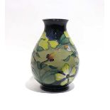 Rachel Bishop for Moorcroft, a 'Hypericum' vase, h. 19 cm