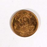 A half sovereign dated 1982