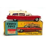 A Corgi Toys 437 Superior Ambulance, boxed