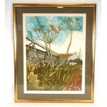 Paul Best (contemporary),'Hay Cart',signed and inscribed,aquatint,image 53 x 39 cm
