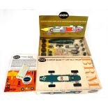 A Cox 1:24 scale Formula 1 BRM slot racer modelling kit, boxed
