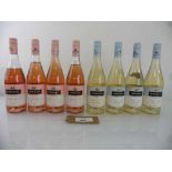 +VAT 8 bottles, 4x Berberana Dragon Rose 2020 & 4x Berberana Dragon Verdejo Viura 2020 Spain (Note