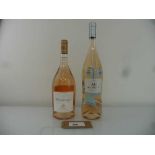 +VAT 2 Magnum bottles of Rose, 1x D'Esclan Whispering Angel 2021 Cotes de Provence 1.5 litre & 1x