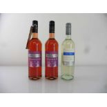 +VAT 3 bottles, 2x Pacific Heights Zinfandel Blush 2020 Rose California & 1x Sentina Terre Siciliane