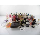 +VAT Approx 56 assorted Gin Miniatures & 6 pouches (Note VAT added to bid price)