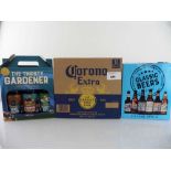 +VAT A box of Corona Extra 12 bottles 62cl, A Thirty Gardener selection of Ales & box of 6 Classic