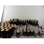 +VAT A large quantity of Tins & Bottled Beers, Ales, Lager, Guinness etc. (Note VAT added to bid