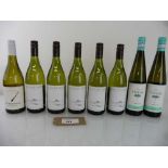 +VAT 8 bottles, 5x Cloudy Bay Sauvignon Blanc 2021 New Zealand, 2x Colombia Bianca Vitese Grillo