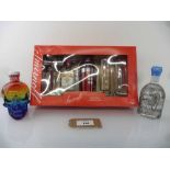 +VAT 2 bottles & gift set of Vodka, 1x Crystal Head Pride Limited Edition Vodka 40% 70cl, 1x