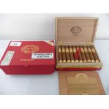 +VAT A box of 20 Romeo y Julieta Linea de Oro Hidalgos Cigars from Habana Cuba, Length: 5" Ring