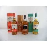 +VAT 3 bottles, 1x The Glenlivet Caribbean Reserve Rum Barrel Selection Single Malt Scotch Whisky