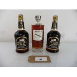 +VAT 3 bottles, 2x Pusser's British Navy Gunpowder Proof Rum 54.5% 70cl & 1x Ron de Cuba Eminente