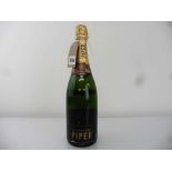 A bottle of Piper Heidsieck Brut Millesime 1976 Vintage Champagne 12% 75cl