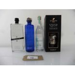+VAT 4 various bottles of Gin, 1x Sipsmith VJOP Very Juniper Over Proof London Dry Gin with box 57.