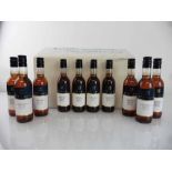 A box of 48 small plastic bottles of L'Emage Rose Vin de France 18.7cl (Filled 2011)