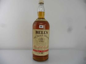 A large old bottle of Bell's Extra Special Old Scotch Whisky circa 1970's 8 pints 4.54 litres 70