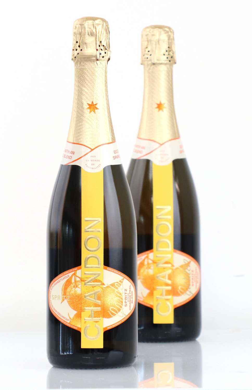 +VAT 6 bottles of Chandon Garden Spritz with Orange Peel Blend 75cl (Note VAT added to bid price)