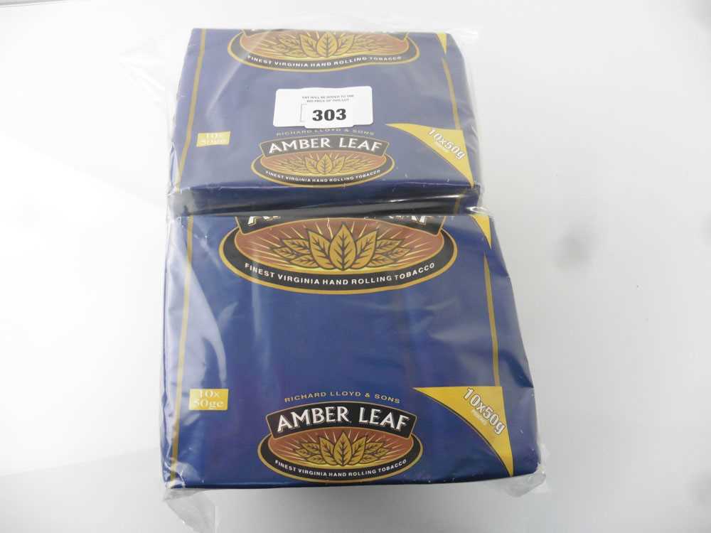 +VAT 3 packs of 10x 50g pouches of Amber Leaf Finest Virginia Hand Rolling Tobacco (Note VAT added