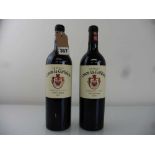 2 bottles of Chateau Canon la Gaffeliere 2009 Saint-Emilion Grand Cru