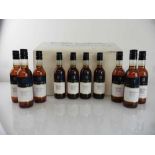 A box of 48 small plastic bottles of L'Emage Rose Vin de France 18.7cl (Filled 2011)