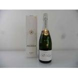 A bottle of Pol Roger Brut Champagne with box 12.5% 75cl