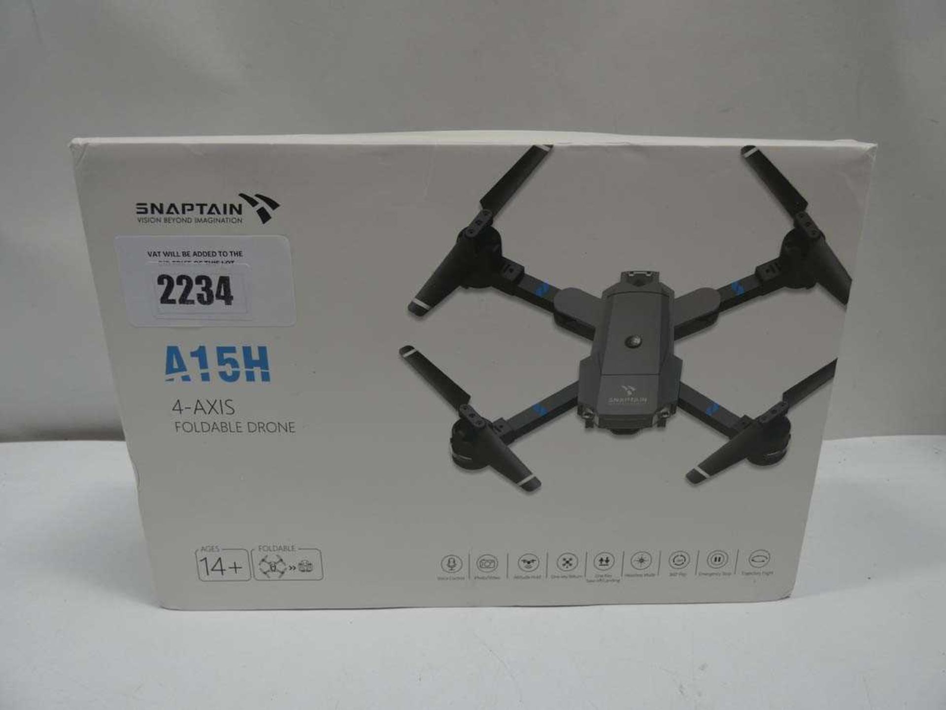 +VAT Snaptain A15H 4-Axis foldable drone