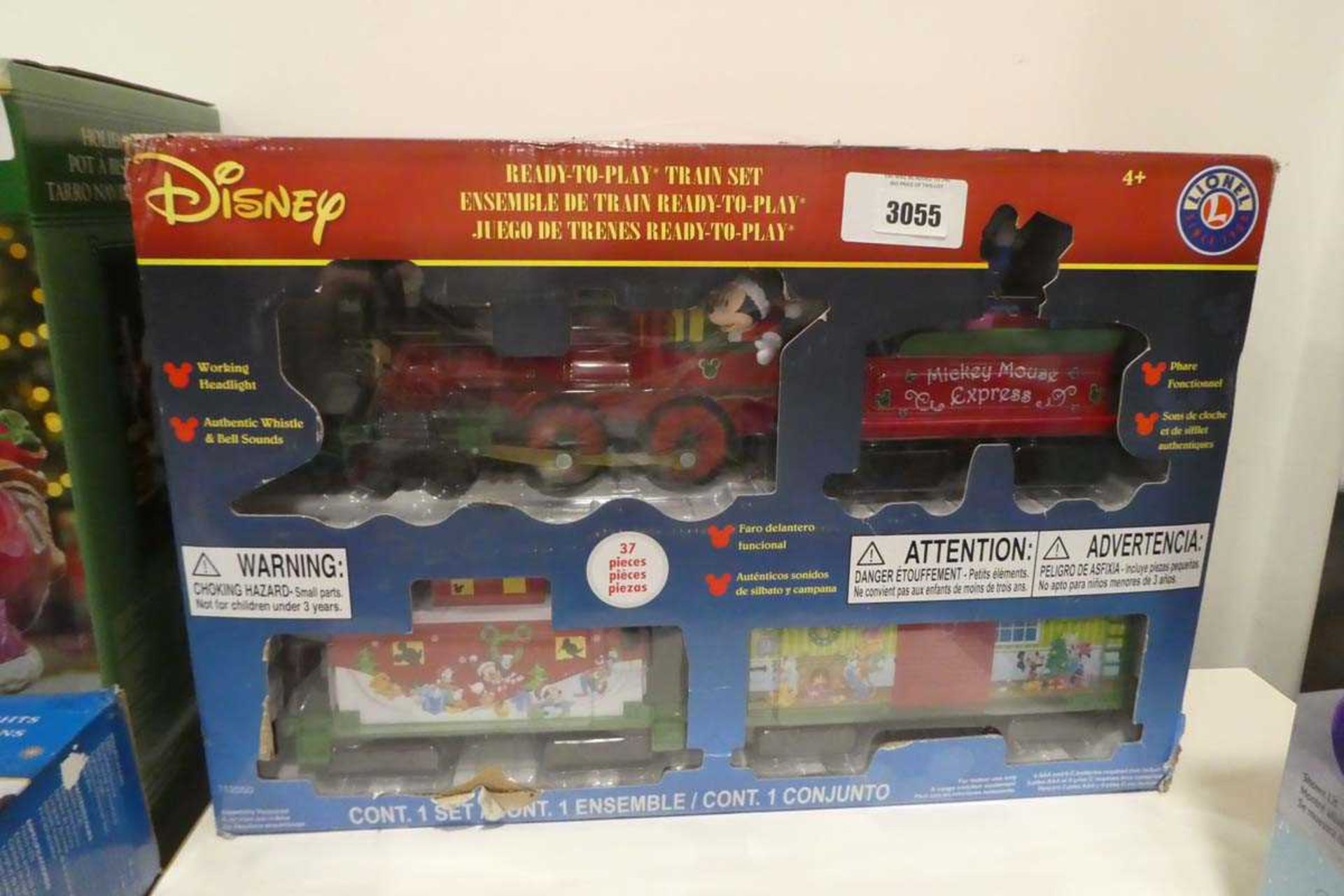 +VAT Disney Christmas train set