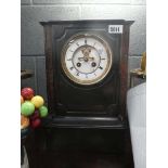 Slate mantle clock