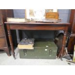 Late Victorian mahogany desk