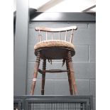 Stickback penny chair